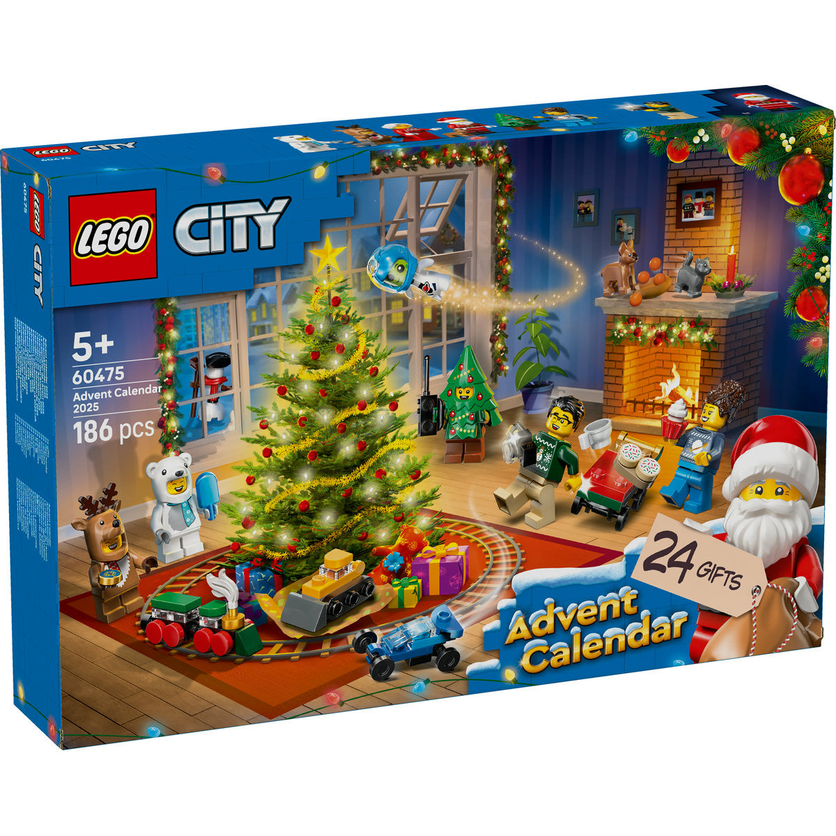 LEGO City Advent Calendar 2025 Toy for Kids 60475