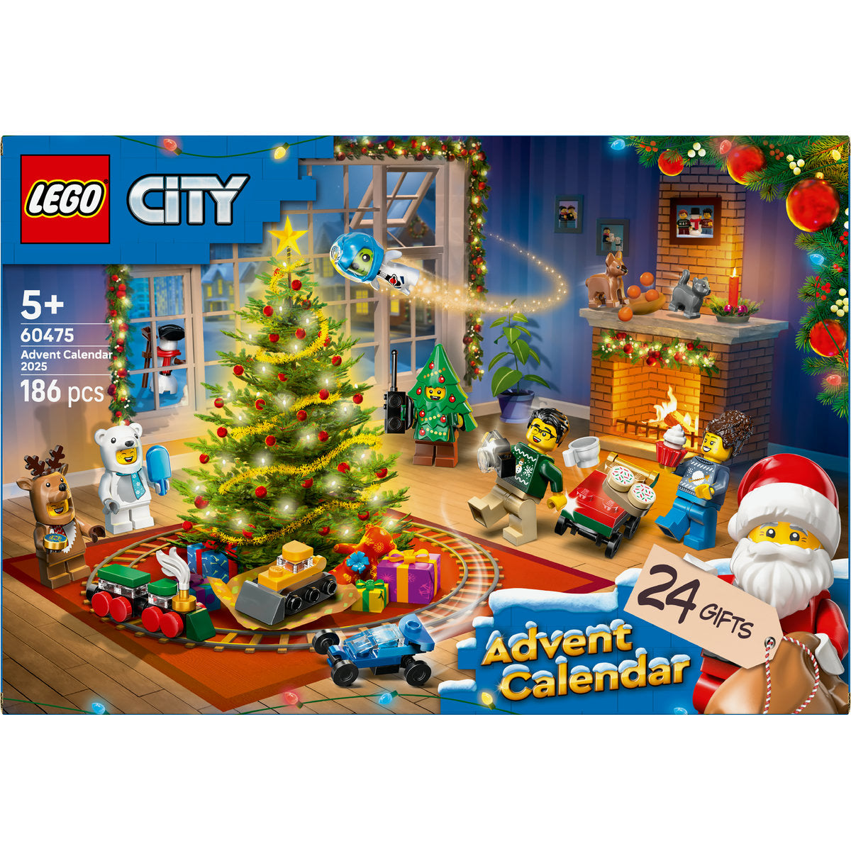 LEGO City Advent Calendar 2025 Toy for Kids 60475