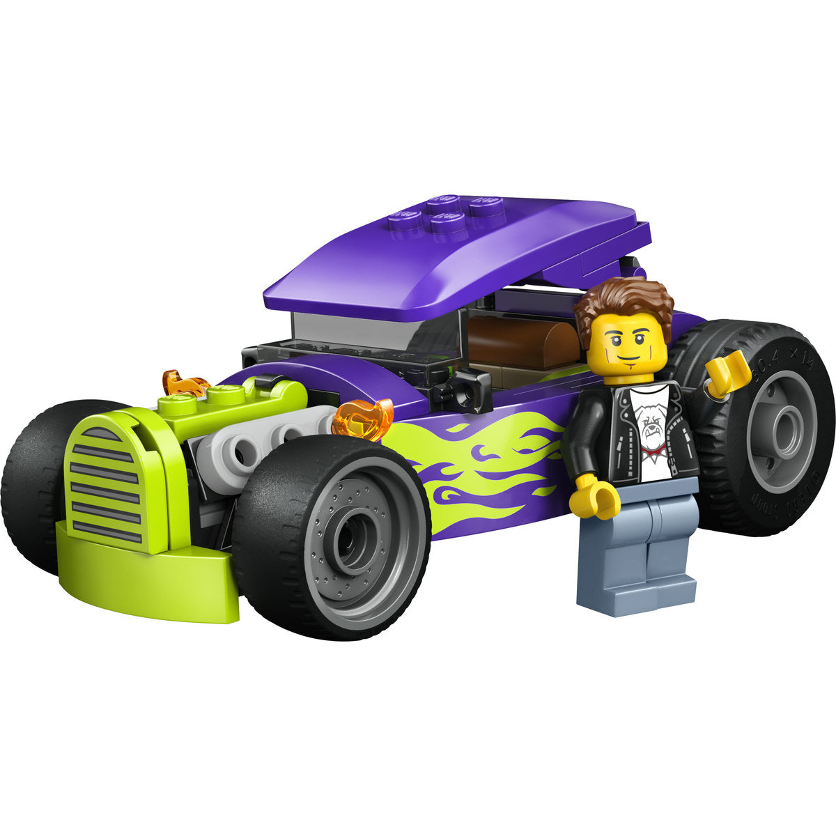 LEGO City Hot Rod Race Car Toy and Minifigure 60485