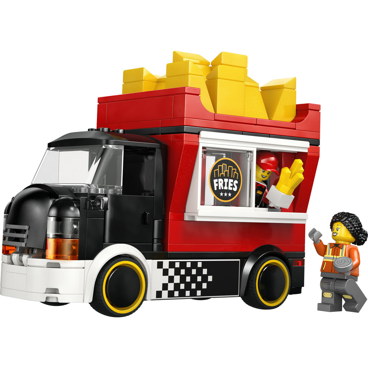 LEGO City Fries Food Truck Toy - Building Set 60488