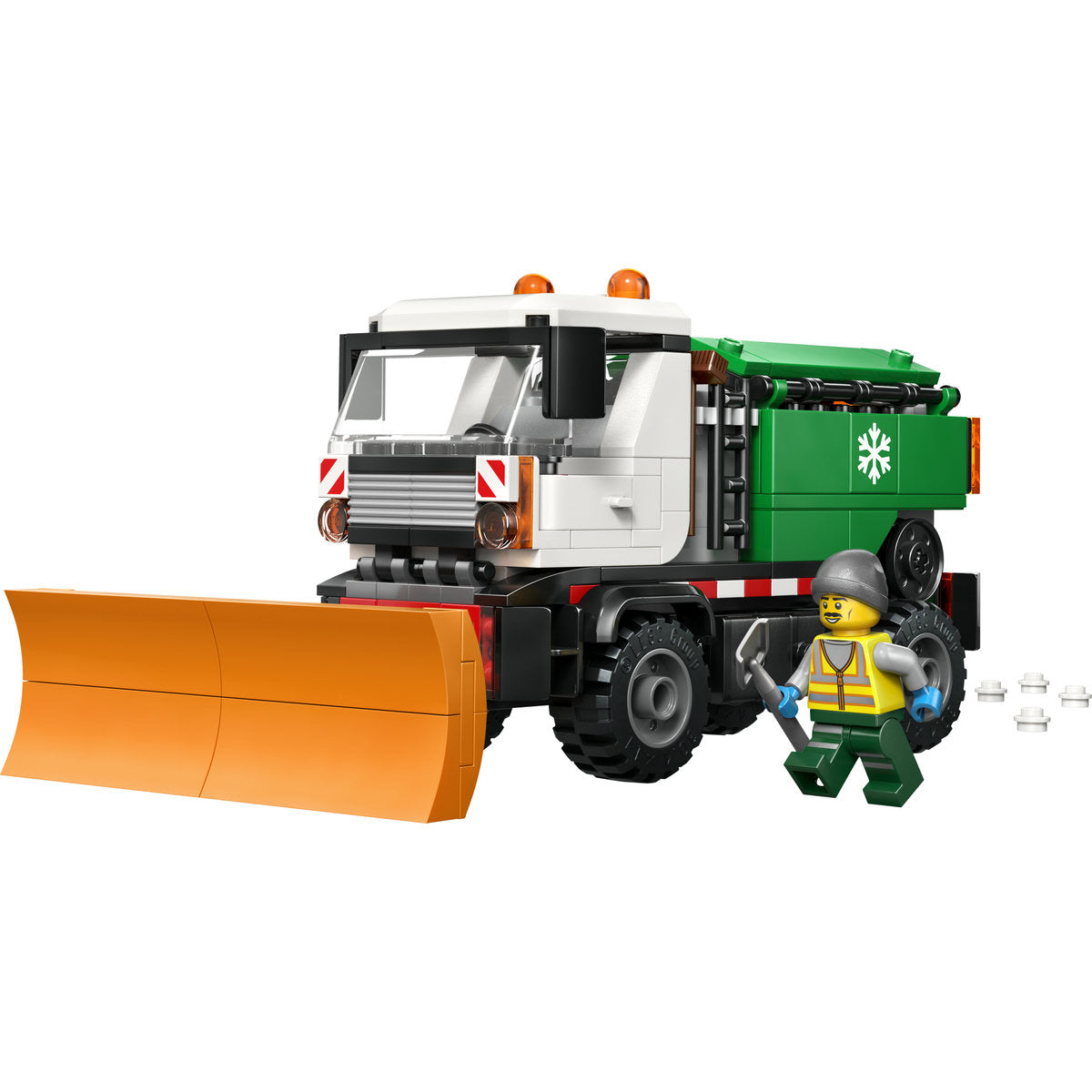 LEGO City Snowplough Truck Toy Building Set 60490
