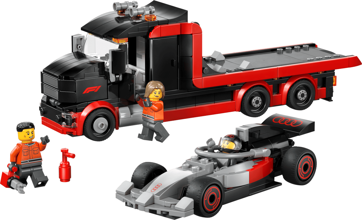 LEGO City F1 Display Truck with Audi F1 Race Car 60493