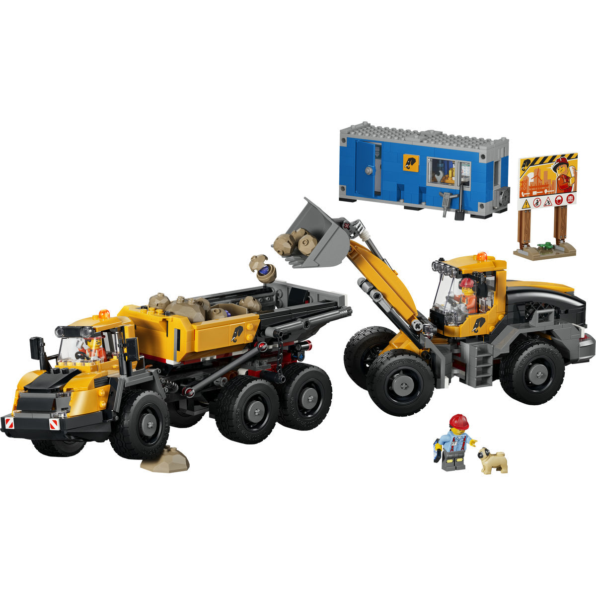 LEGO City Dump Truck and Front End Loader Building Set 60494
