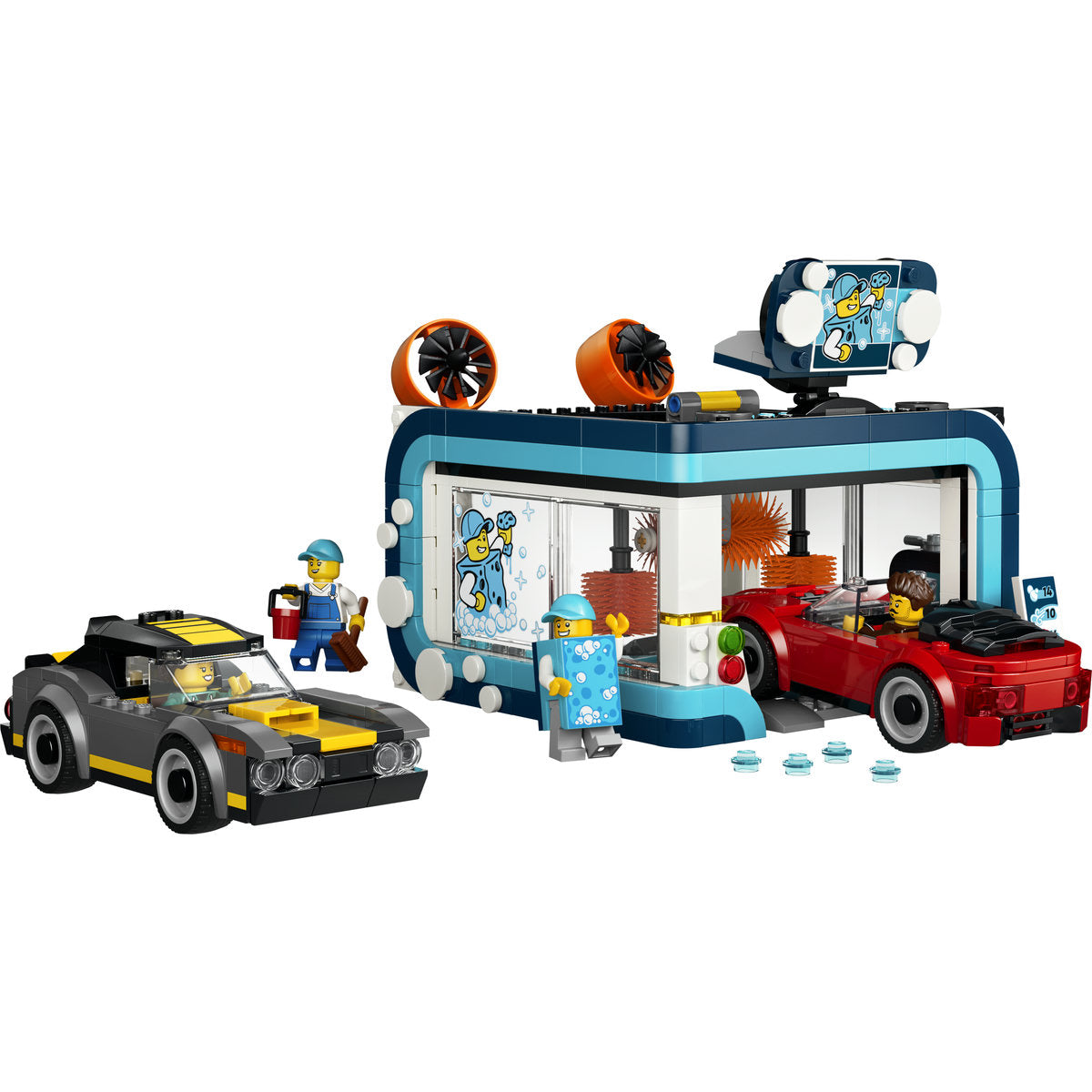 LEGO City Drive Through Car Wash Building Set 60497