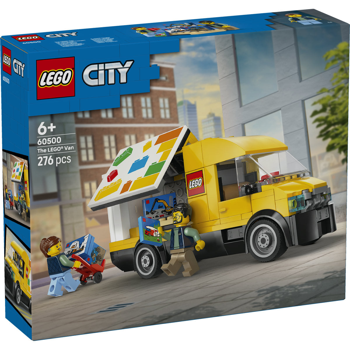 LEGO City: The LEGO Van Toy with 2 Minifigures 60500