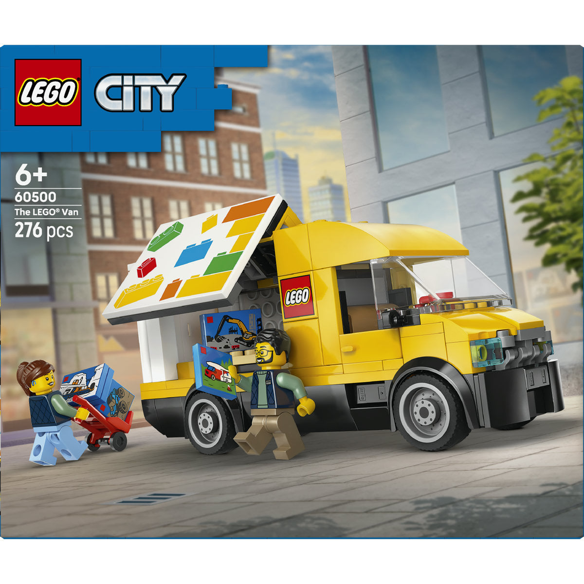 LEGO City: The LEGO Van Toy with 2 Minifigures 60500