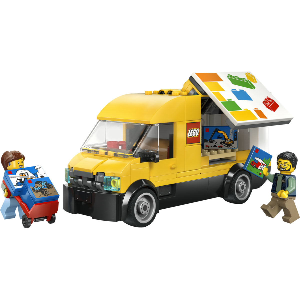 LEGO City: The LEGO Van Toy with 2 Minifigures 60500