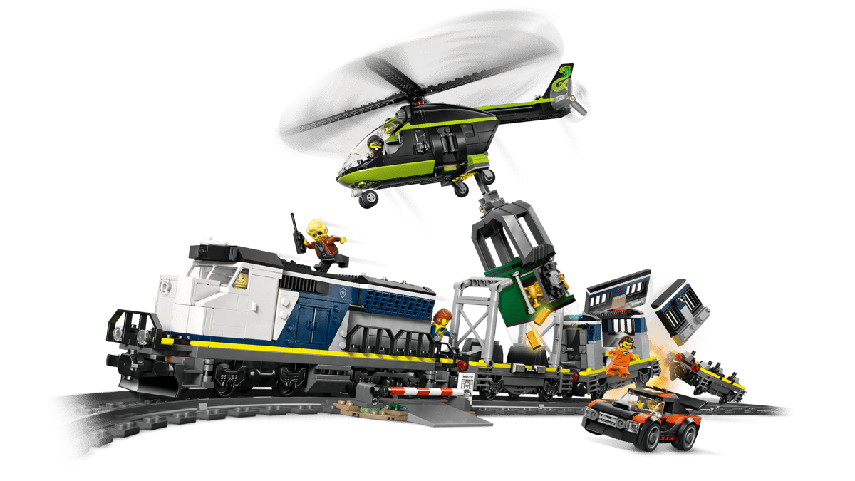 LEGO City Police Train Heist - Toy Train Set 60508