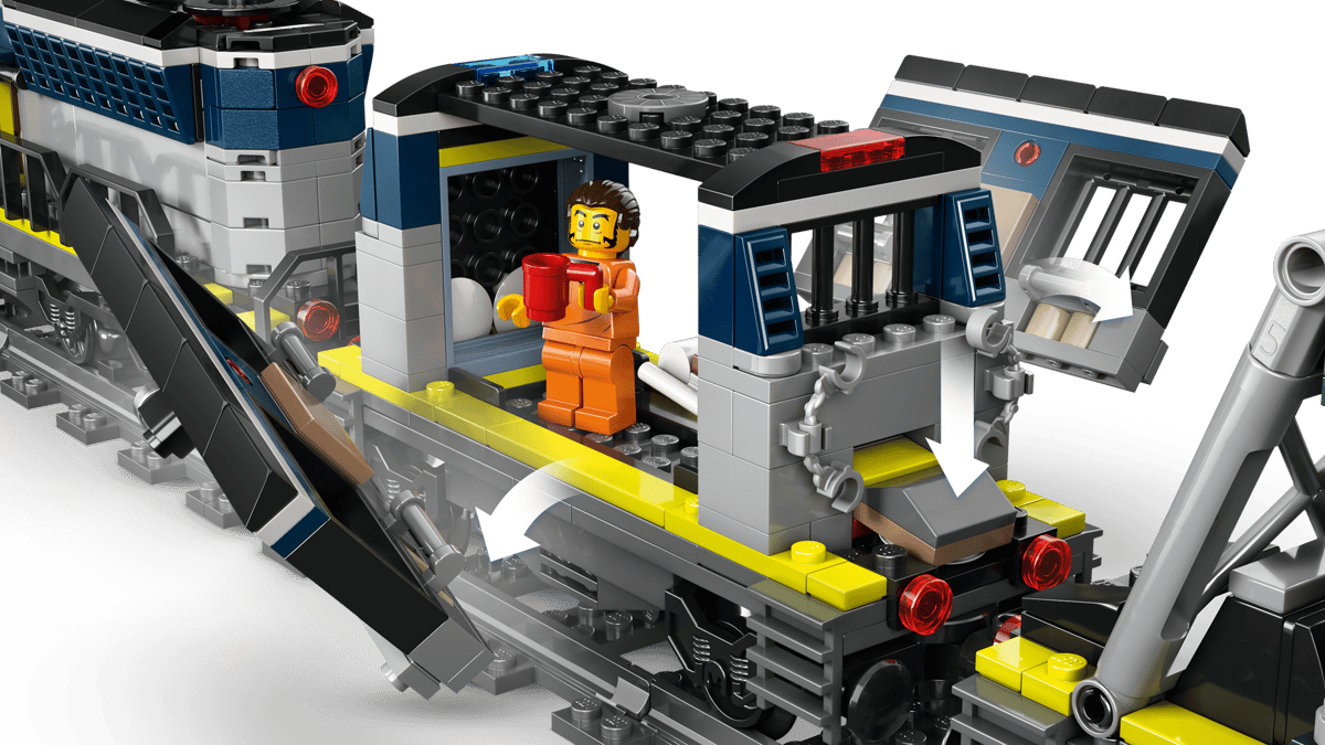 LEGO City Police Train Heist - Toy Train Set 60508