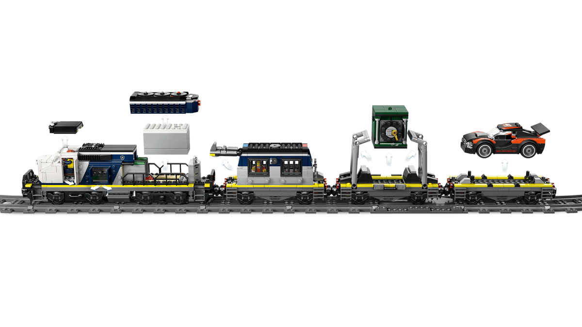 LEGO City Police Train Heist - Toy Train Set 60508