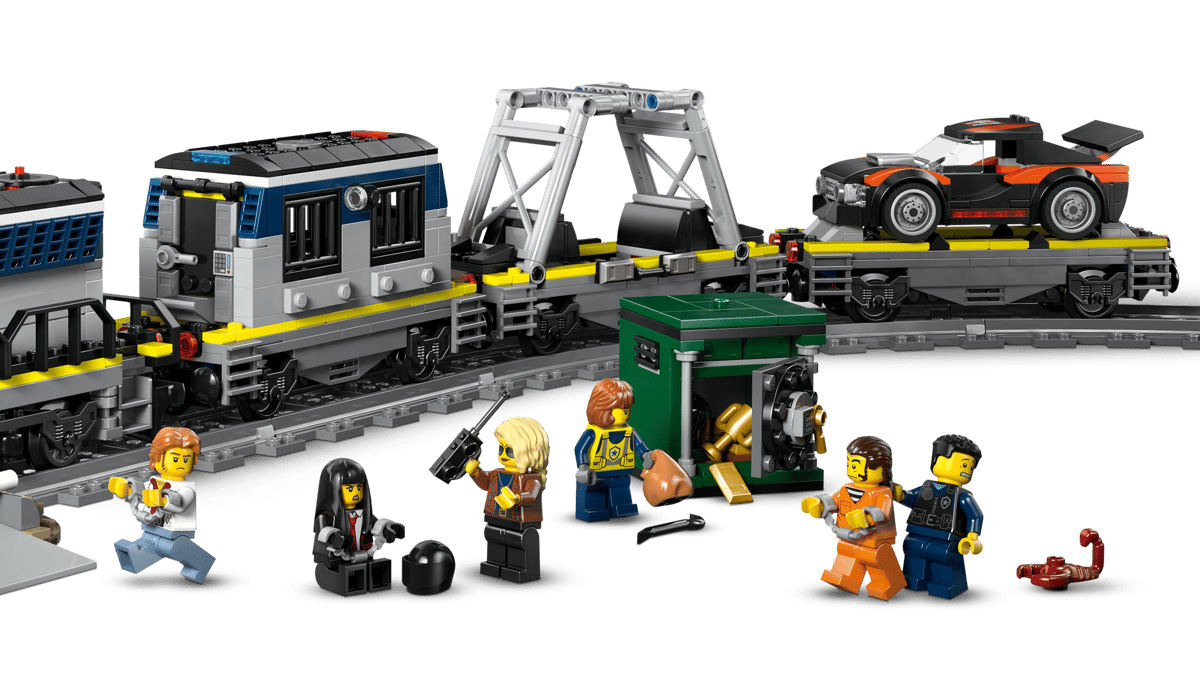 LEGO City Police Train Heist - Toy Train Set 60508