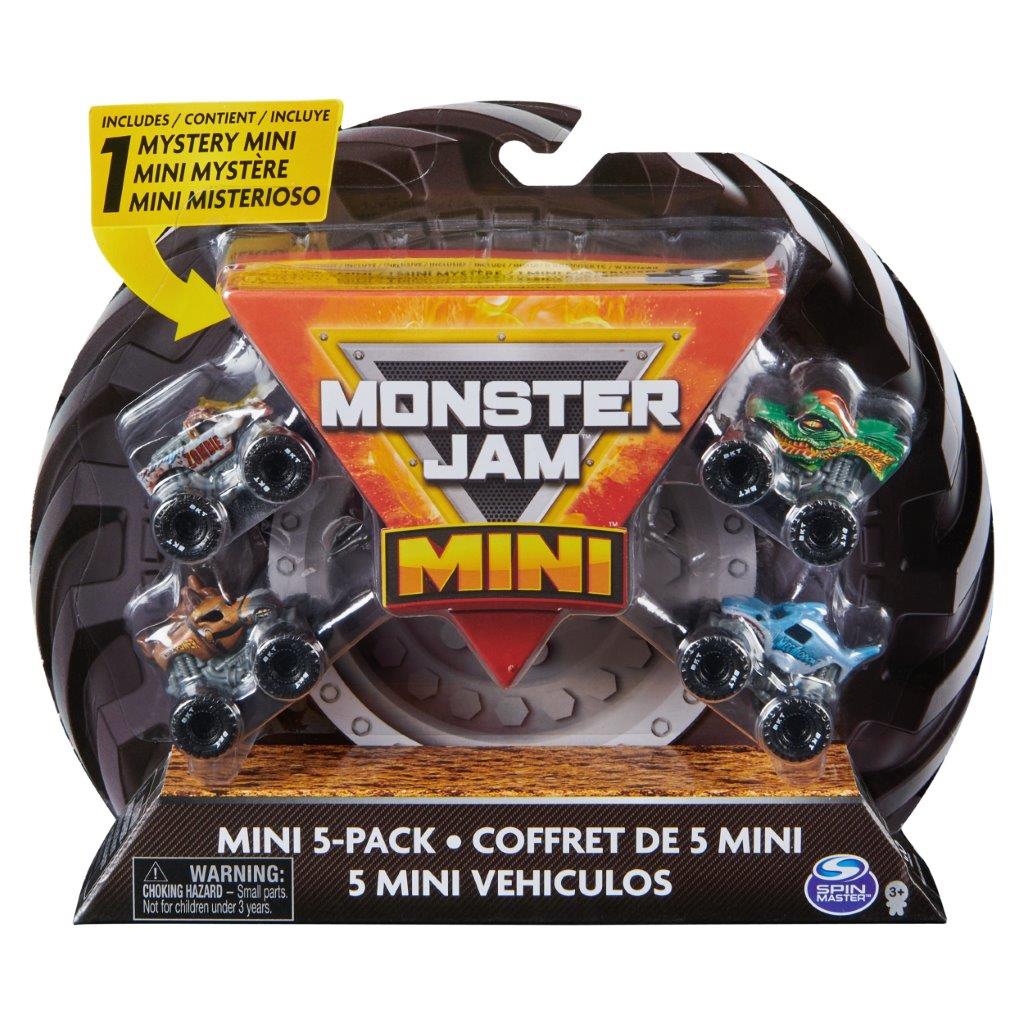 Monster Jam Minis 5 Pack