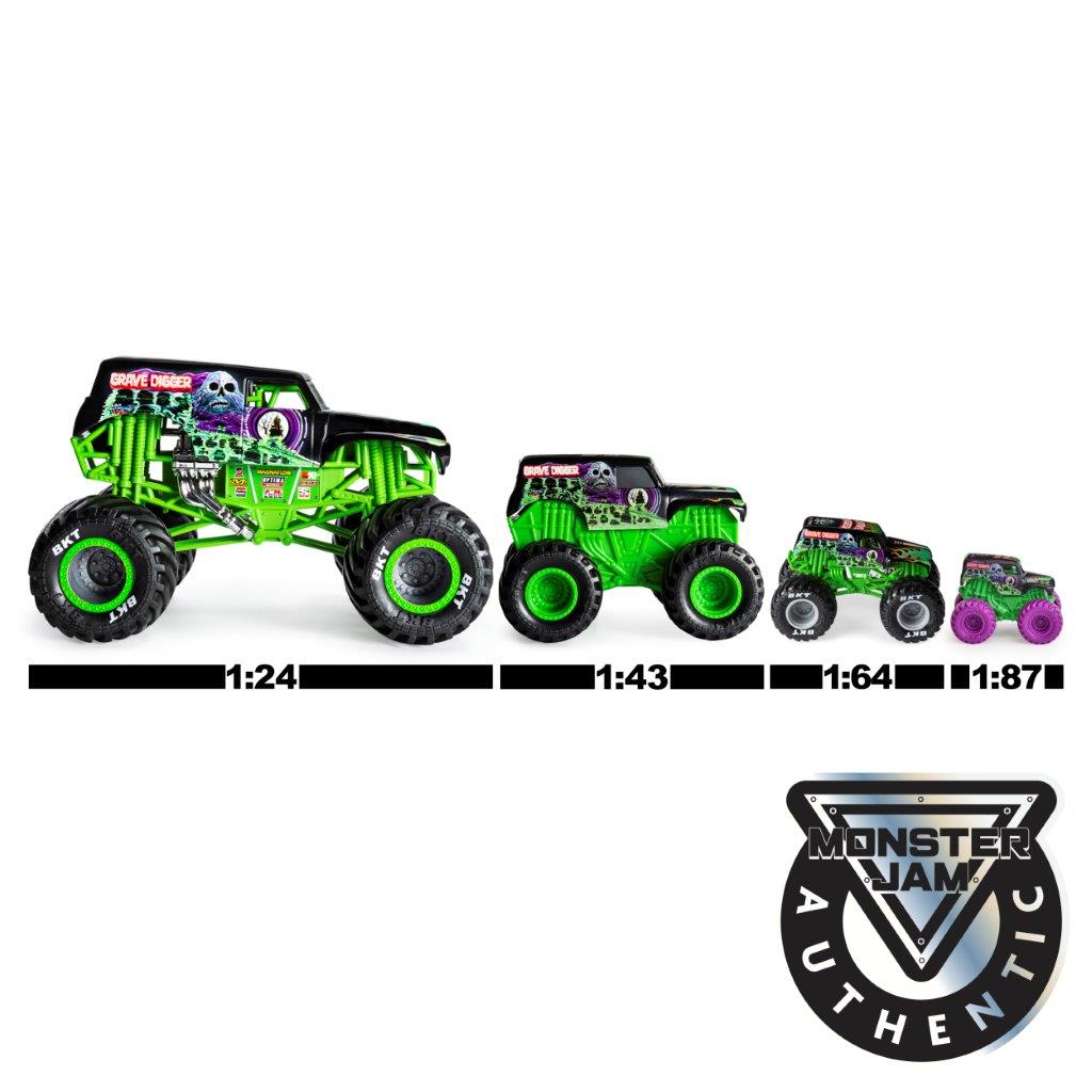Monster Jam 1.24 Die Cast Solid- Batman