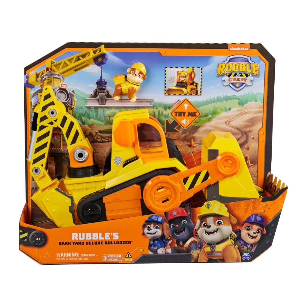 Rubble & Crew Rubble's Barkyard Deluxe Bulldozer