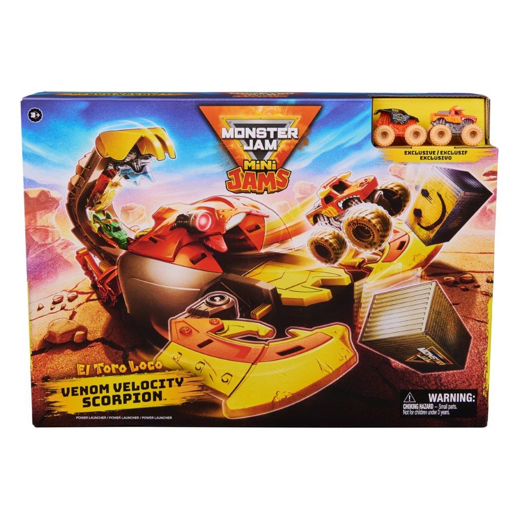 Monster Jam El Toro Loco Venom Velocity Scorpion