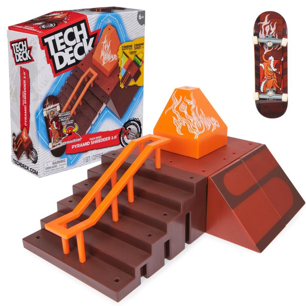 Tech Deck X-Connect Toy Machine Pryamid Shredder
