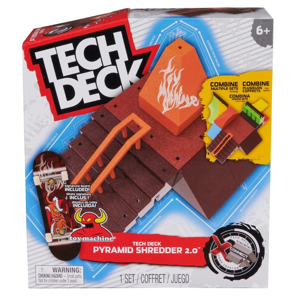 Tech Deck X-Connect Toy Machine Pryamid Shredder