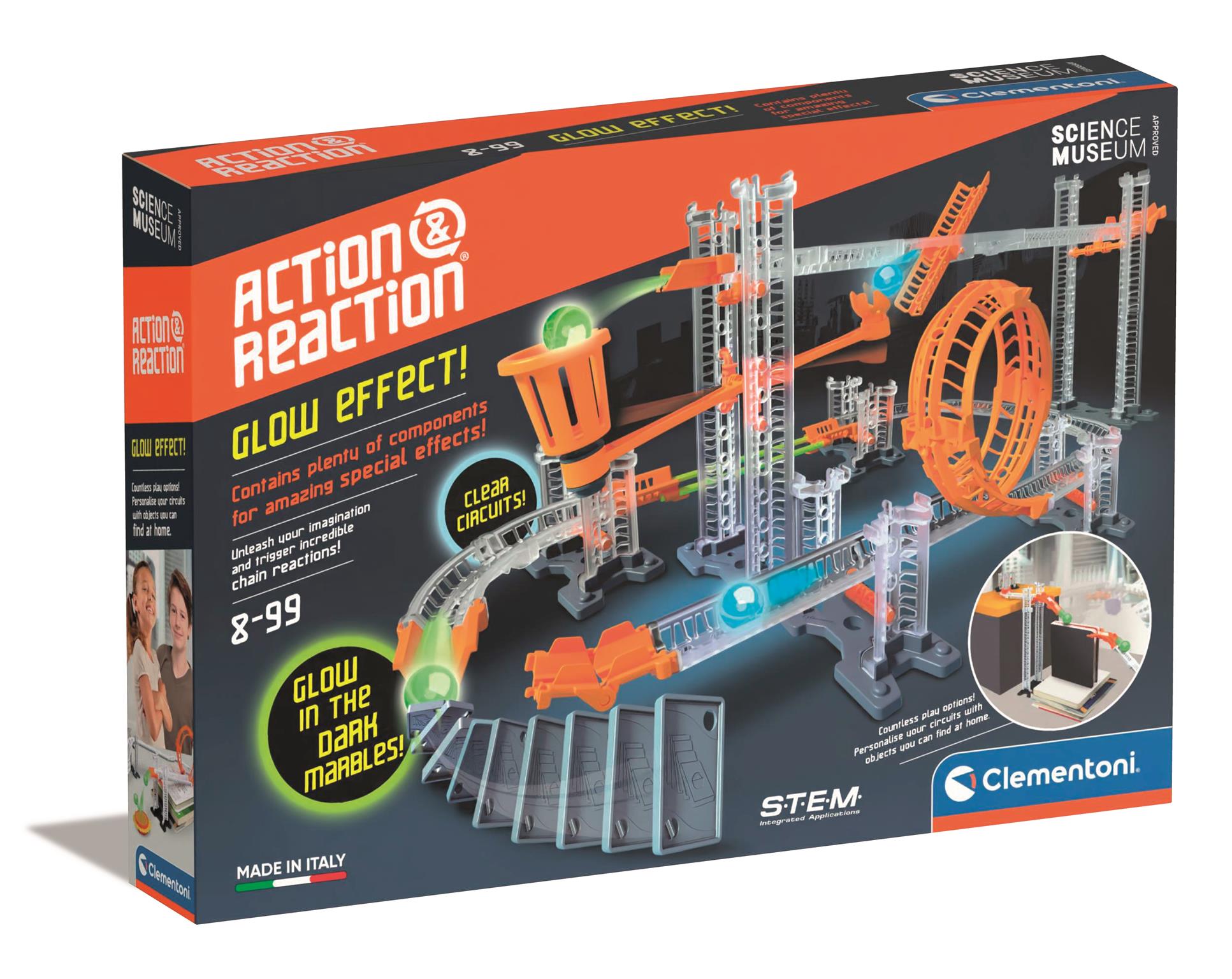 Science & Museum Action & Reaction Glow Effect