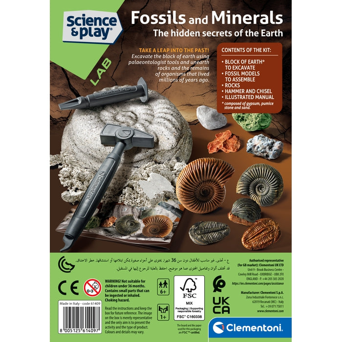 Mini Lab Fossil & Minerals