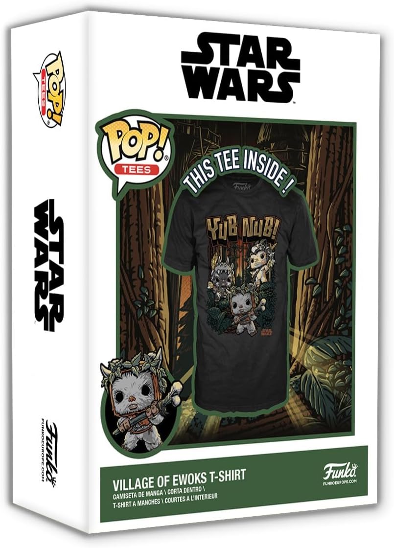 Funko Star Wars Return of the Jedi Ewok Boxed T-Shirt – Medium