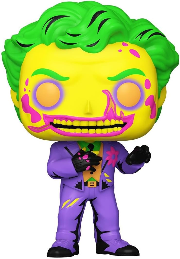 Funko Pop! DCeased Joker Blacklight Vinyl Figure & T-Shirt – Large