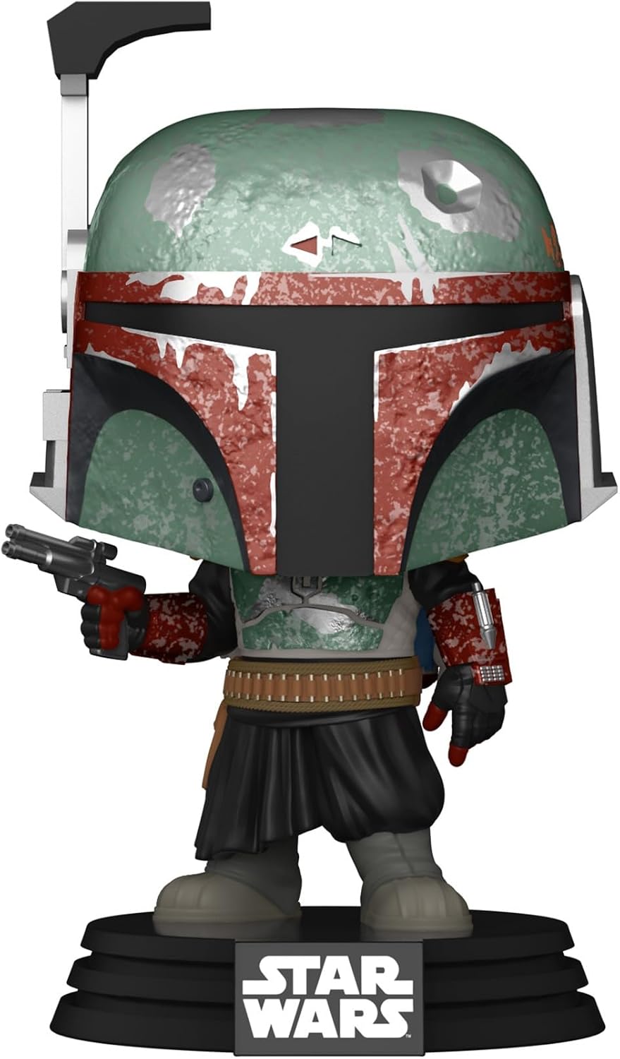 Funko Pop! Star Wars The Mandalorian Boba Fett Vinyl Figure & T-Shirt – Medium