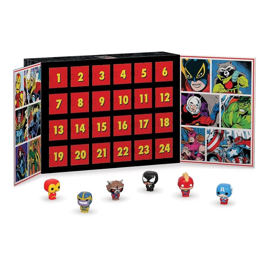 Pop Vinyl: Marvel 24pcs Advent Calender