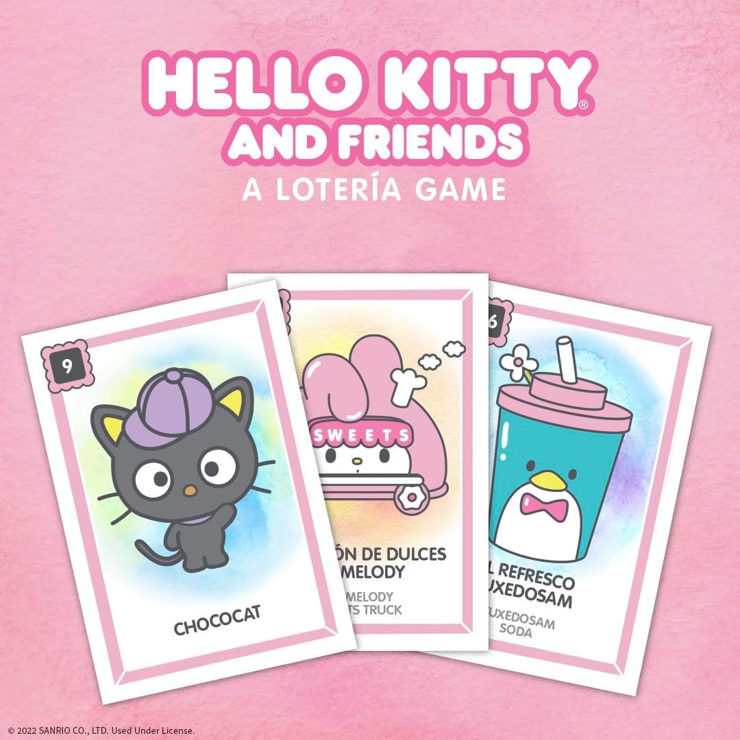 Hello Kitty & Friends A Loteria Game