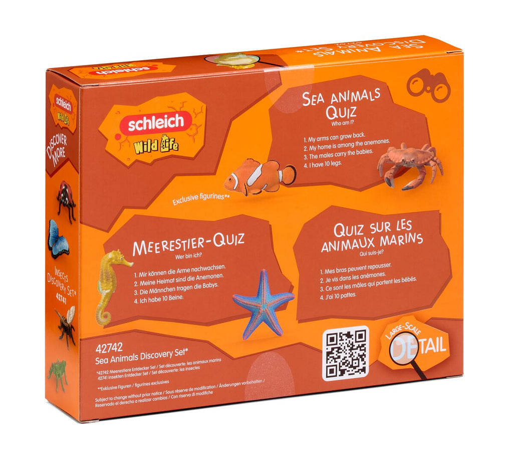 Schleich Sea Animals Discovery Set Figure Set