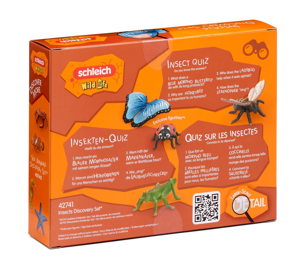 Schleich Insects Discovery Set Figure Set
