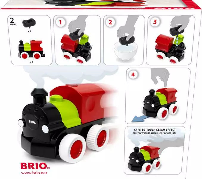 BRIO Steam & Go Wooden Train