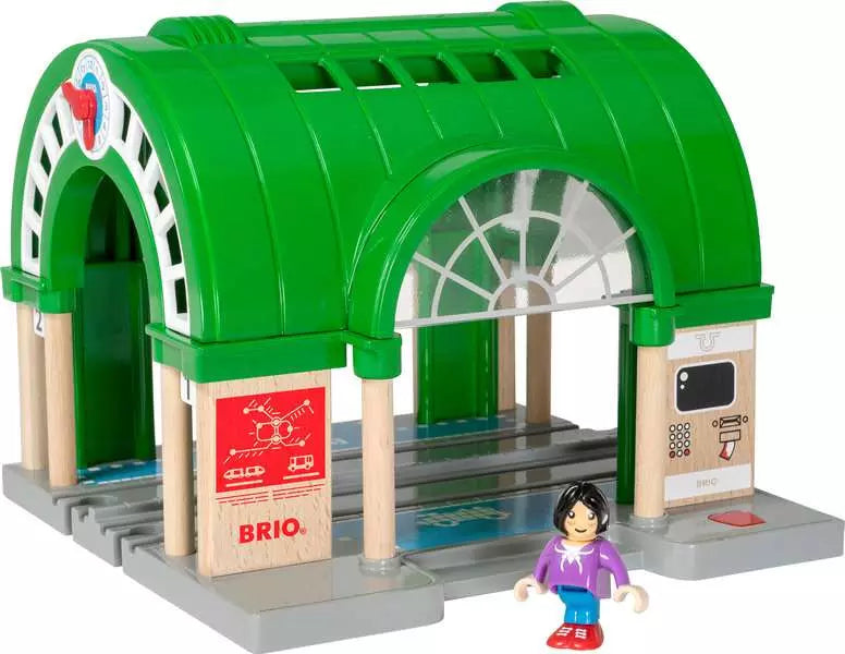BRIO Central Travel Station Wooden Railway Set