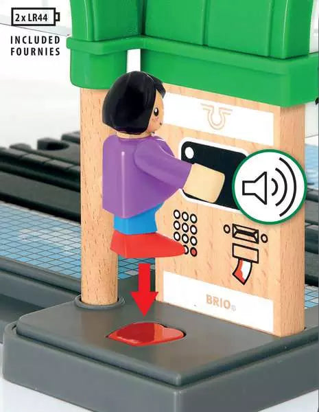 BRIO Central Travel Station Wooden Railway Set
