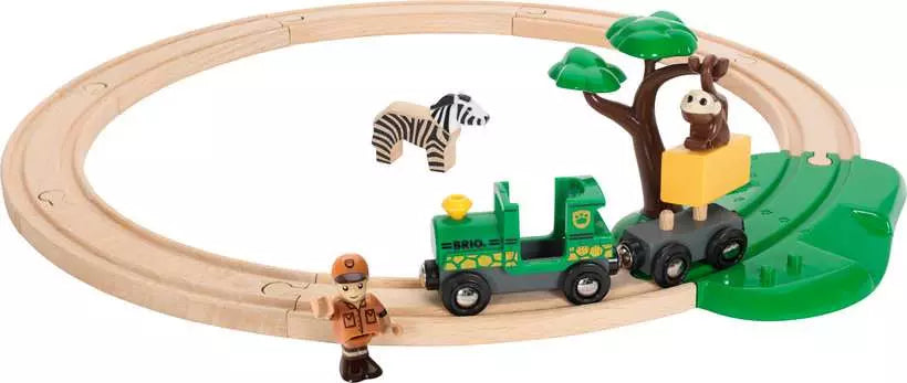 BRIO Safari Railway Set