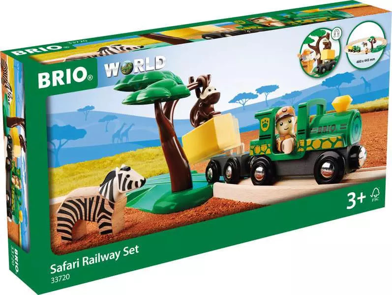 BRIO Safari Railway Set
