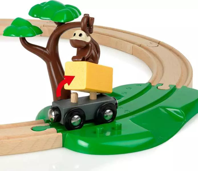 BRIO Safari Railway Set