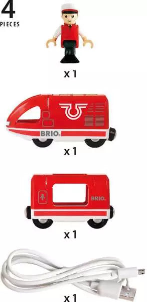 BRIO Travel Rechargeable Train