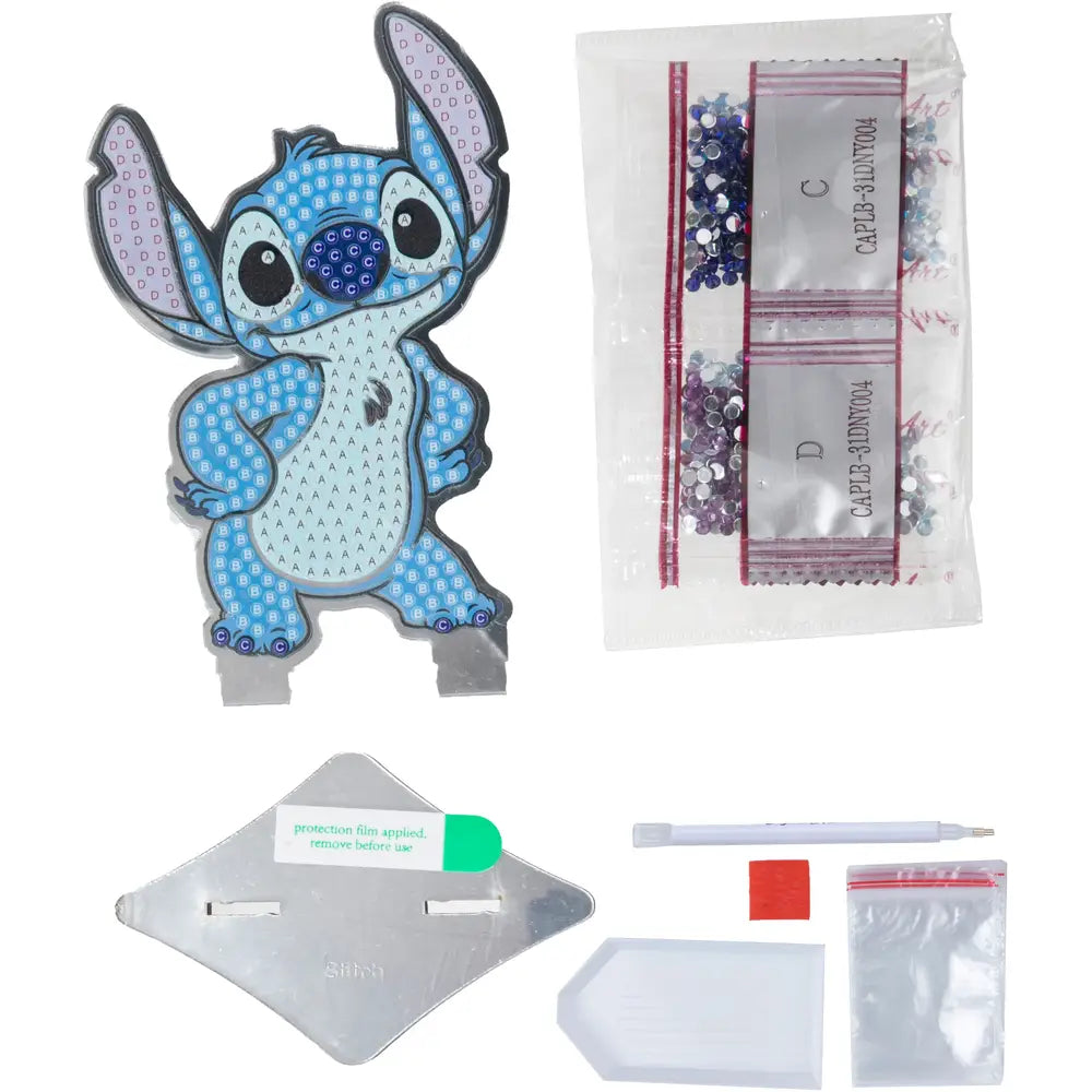Stitch, Crystal Art Mirror Buddy
