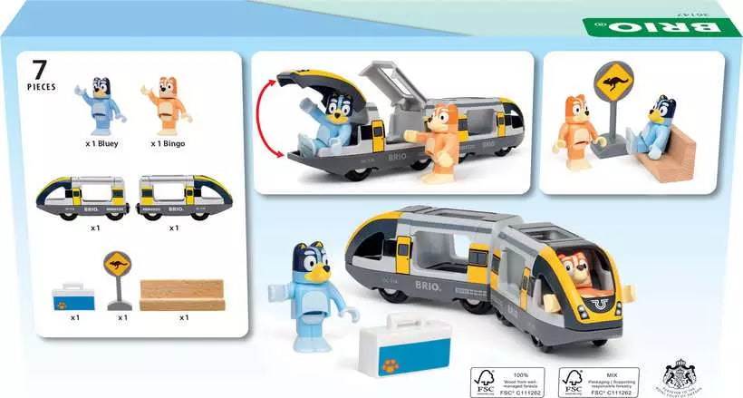 BRIO Bluey Train