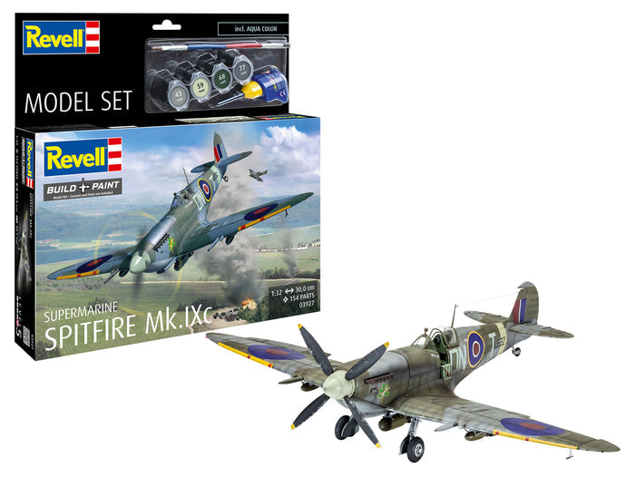 Revell Model Set Supermarine Spitfire Mk.IXc Plastic Model Kit