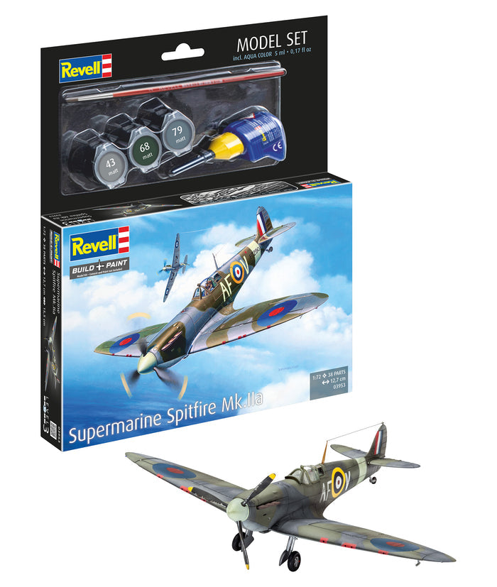 Revell Model Set Spitfire Mk.IIa Plastic Model Kit