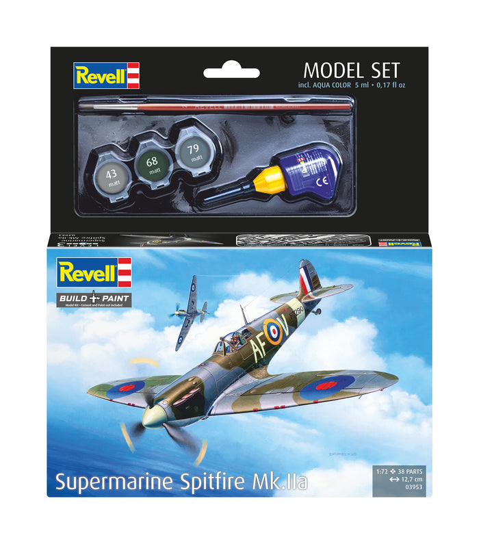 Revell Model Set Spitfire Mk.IIa Plastic Model Kit