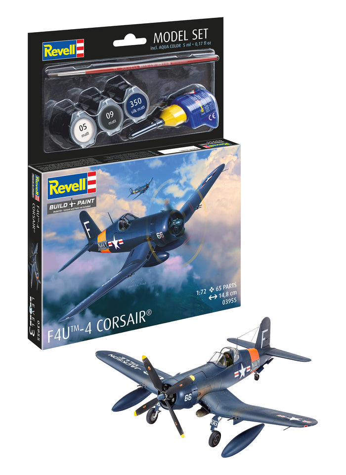 Revell Model Set F4U-4 Corsair Plastic Model Kit