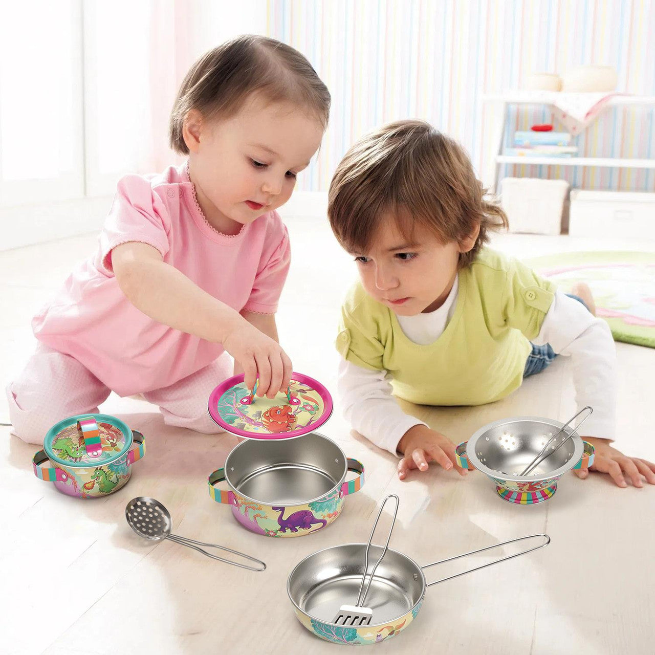 Soka Kitchenware Set - Dinosaur