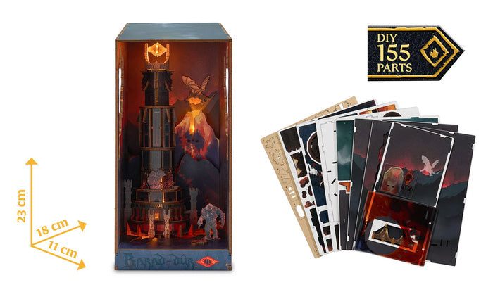 Revell Tiny Adventures The Lord of the Rings Barad-dûr Wooden Model Kit