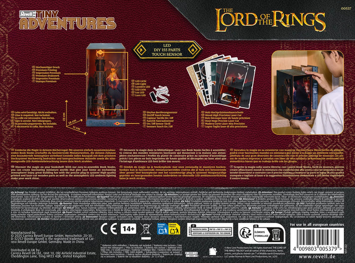 Revell Tiny Adventures The Lord of the Rings Barad-dûr Wooden Model Kit