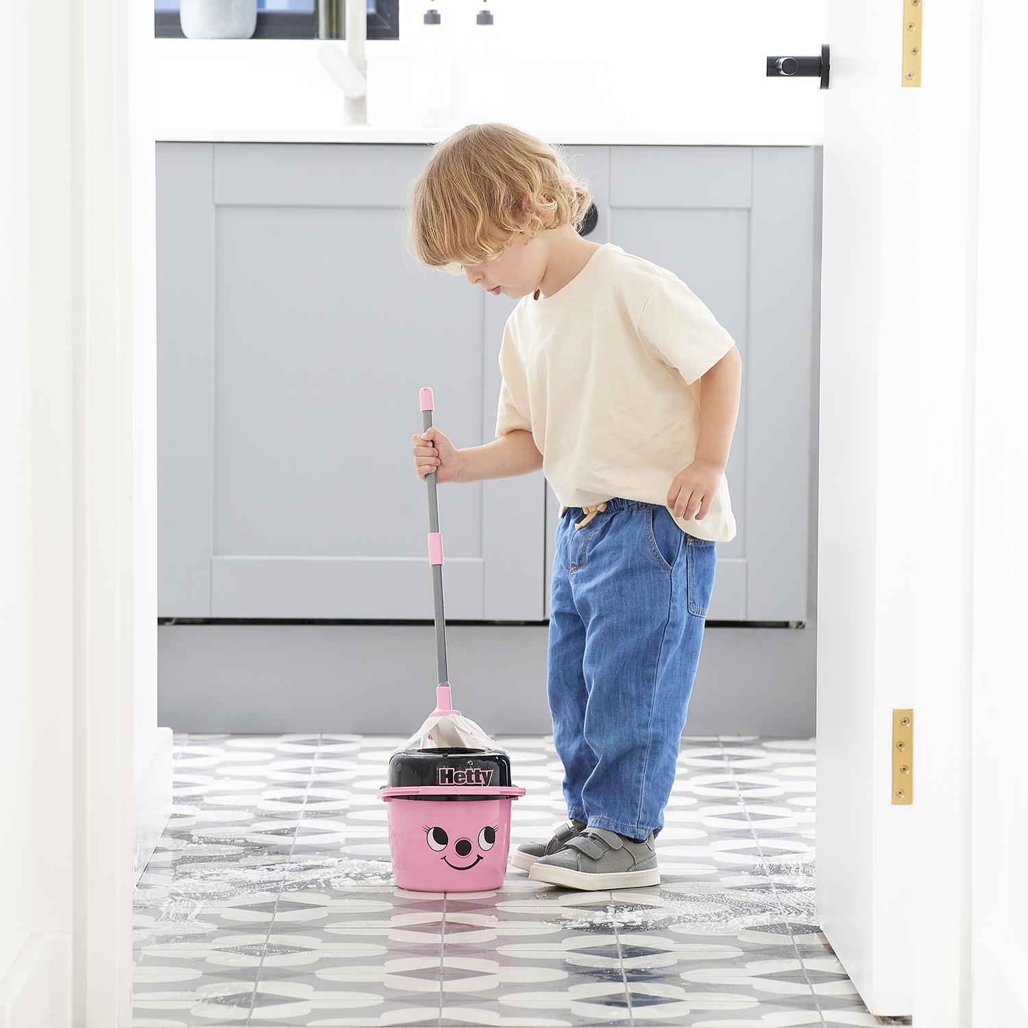 Casdon Hetty Mop & Bucket Kids Cleaning Role Play Toy
