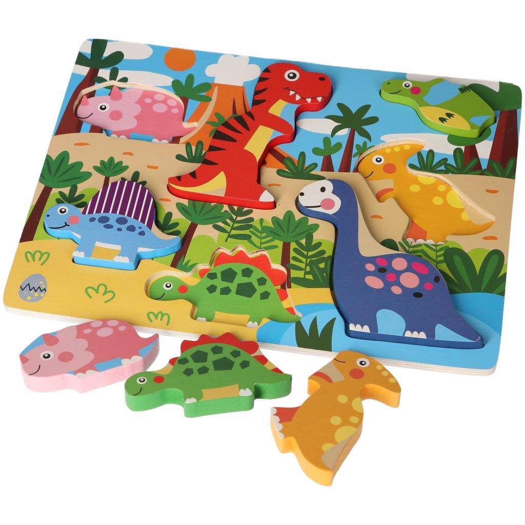 Dino Wood Chunky Puzzle