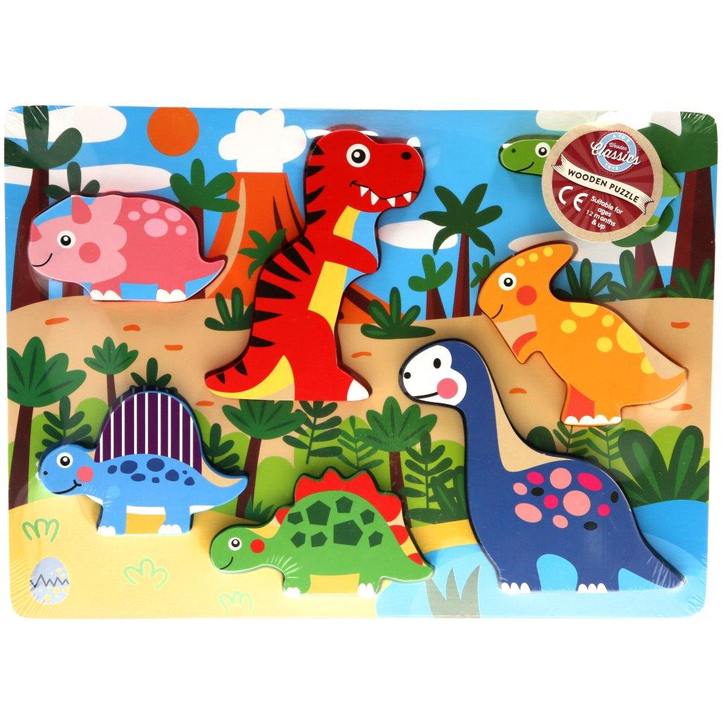 Dino Wood Chunky Puzzle