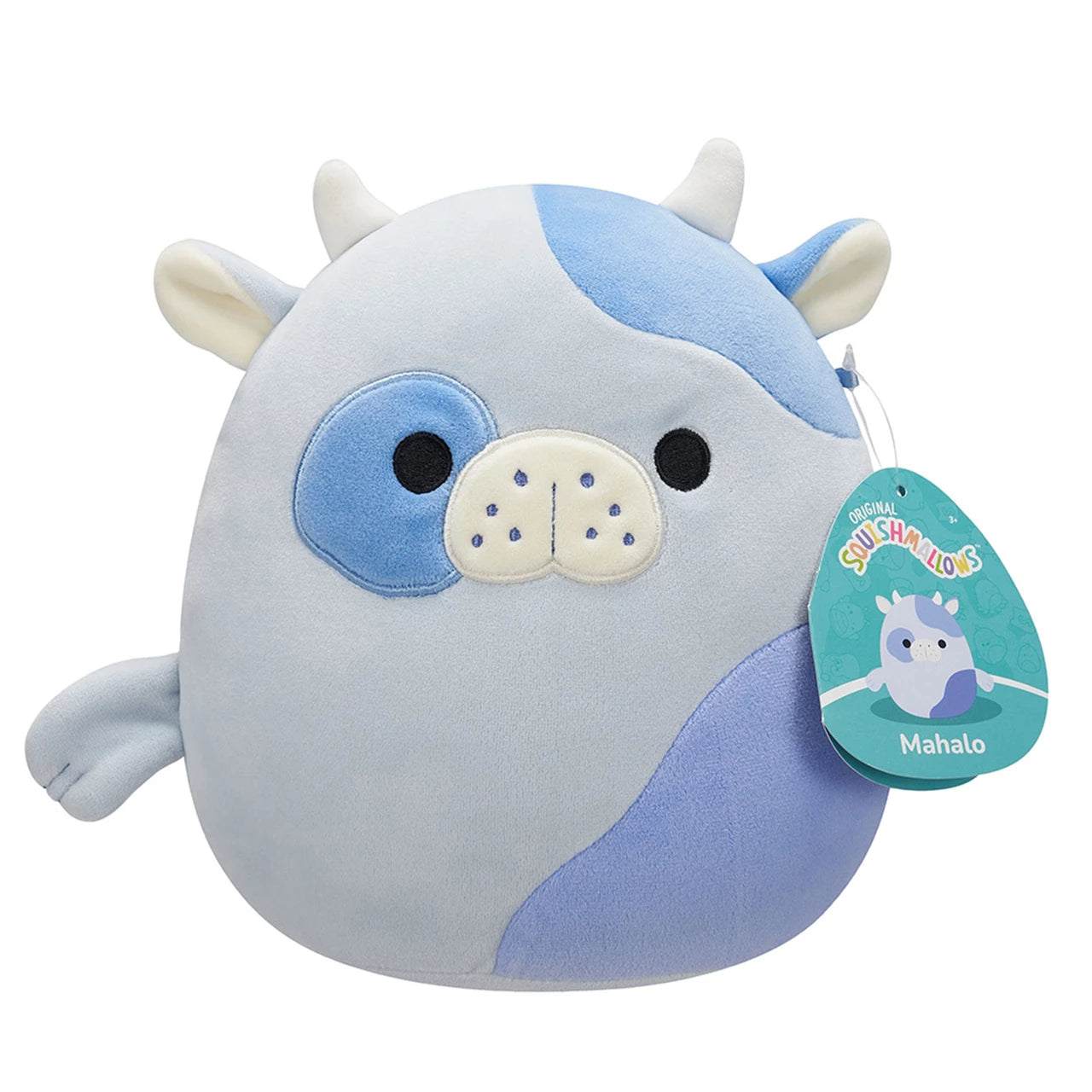 7.5 Squishmallows Mahalo - Blue Spotted Sea Cow